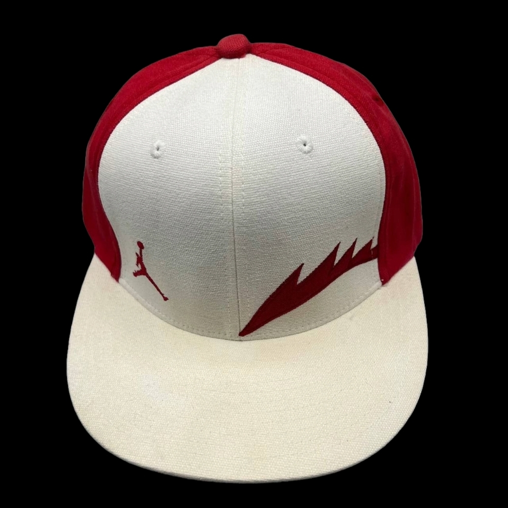 Jordan 5  Retro Red and White Hat